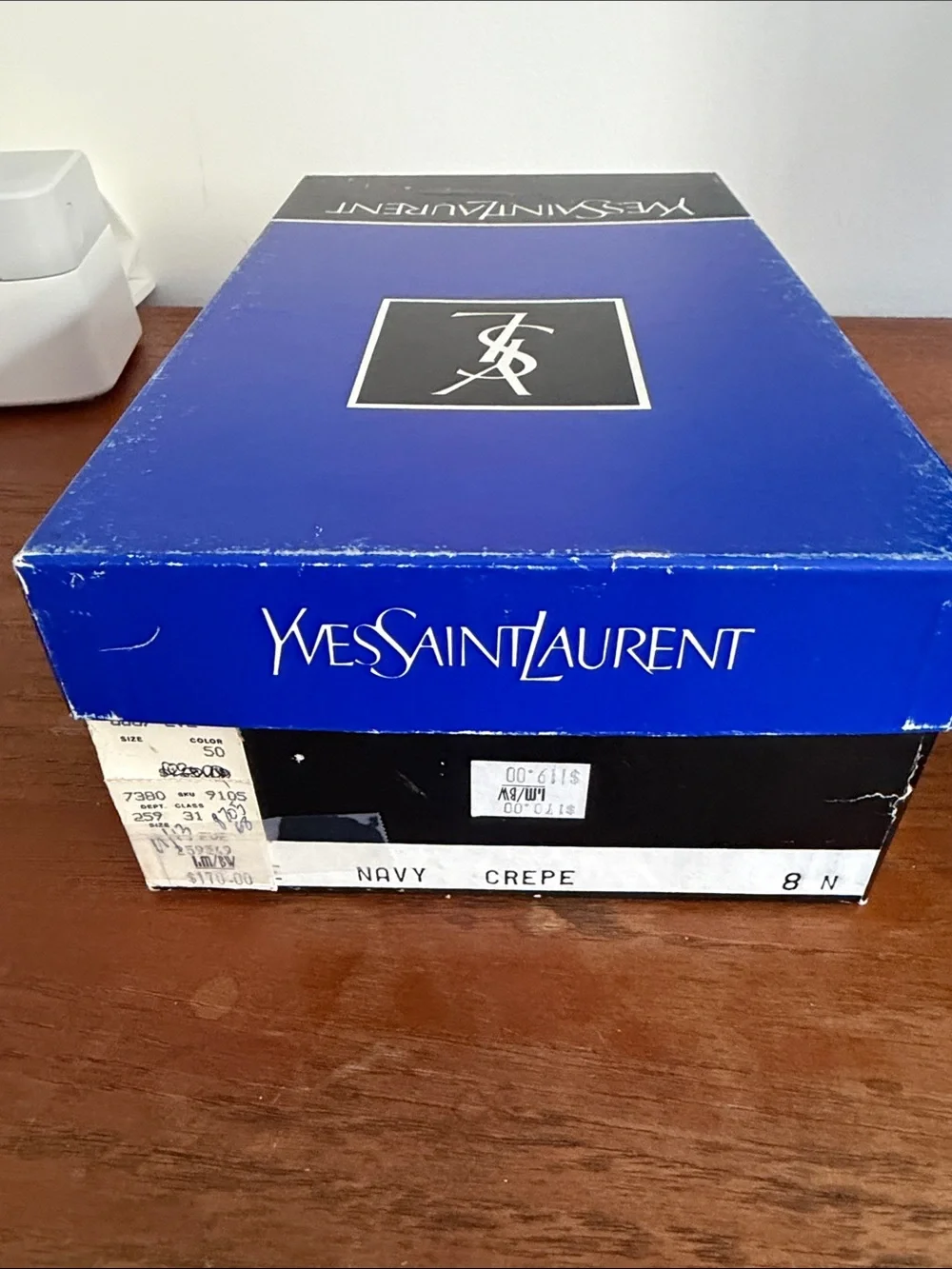 Yves Saint Laurent elegant navy